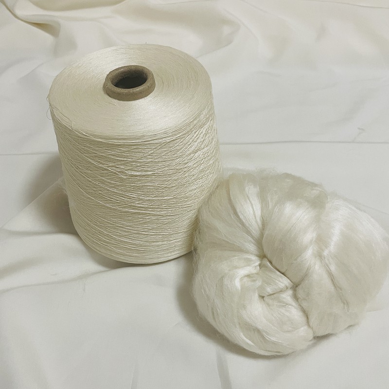 120NM2 spun silk yarn suppliers001 120NM2 spun silk yarn suppliers001
